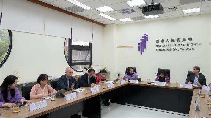 人權會與FIDH、台權會、人約盟就支持區域人權捍衛者等重要議題進行交流討論。