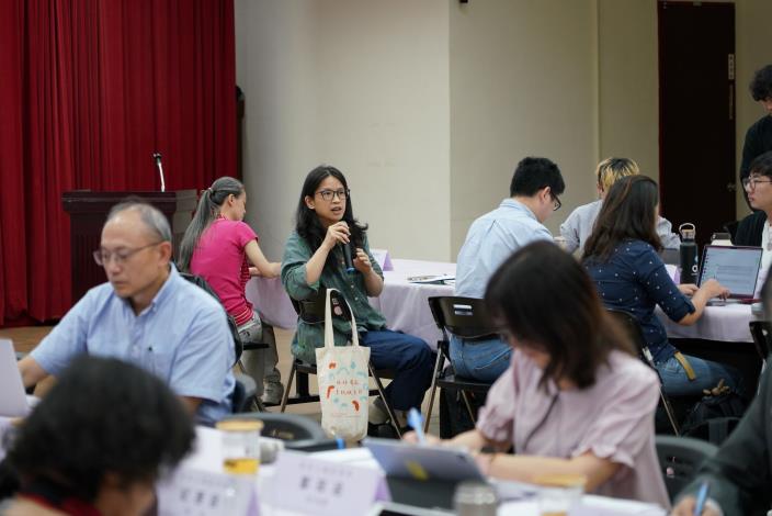 團體代表發言