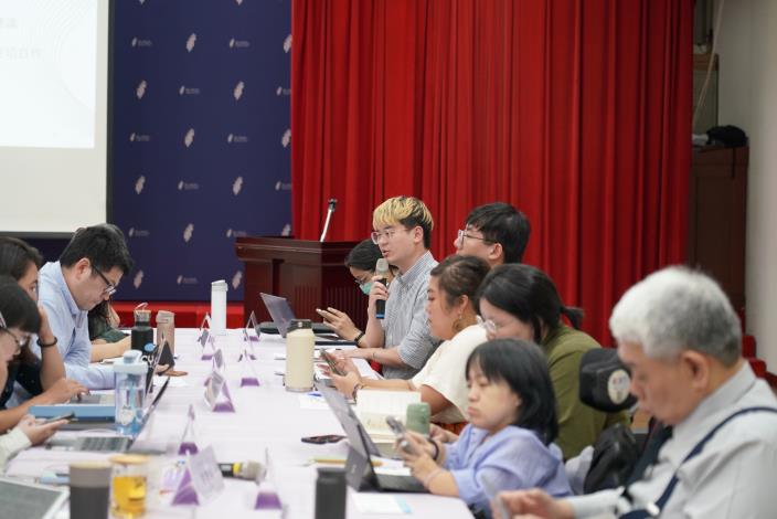 團體代表發言