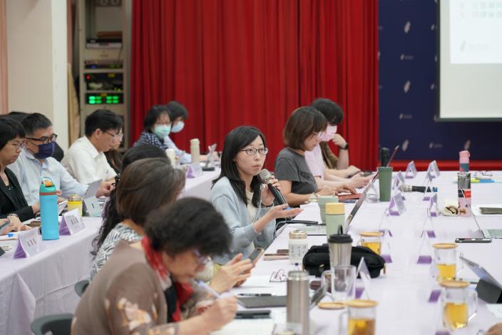 團體代表發言
