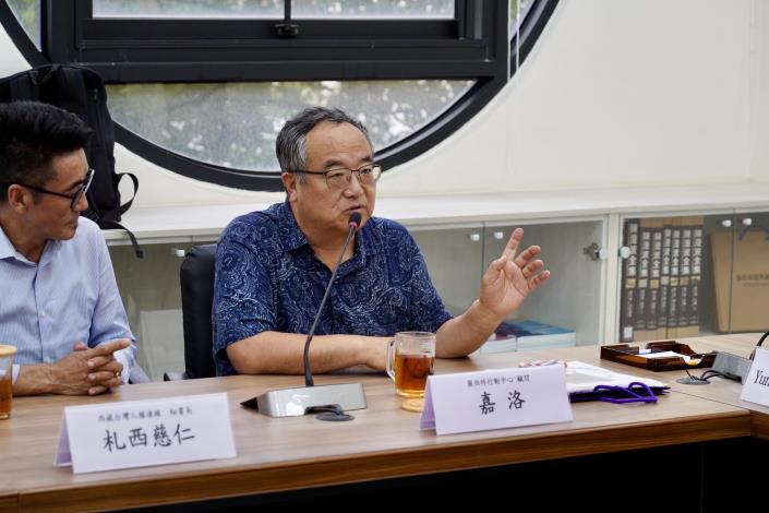 Gyal Lo(嘉洛)博士分享在圖伯特社會的第一手田野觀察。