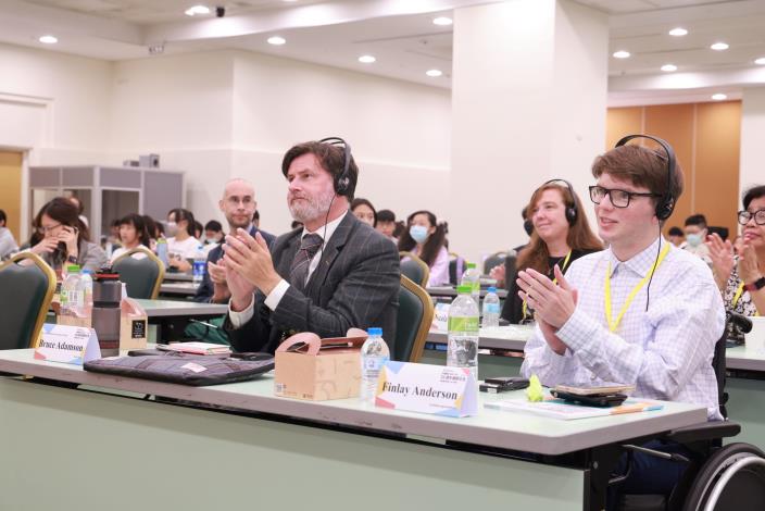 International Guests Listening to Presentations