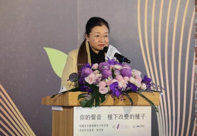 Case investigator Tien Chiu-chin sharing case studies